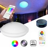 ARILUX 30W RGBCCT Wifi Smart LED Потолочный светильник Дистанционный и APP Voice Control Люстра для Alexa