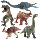 Grande giocattolo di dinosauro Brachiosauro in plastica solida e realistica, modellino in metallo fuso, regalo per bambini