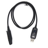 USB programozó kábel CD-vel Baofeng BF-UV9R Plus A58 9700 S58 N9 Walkie Talkie UV-9R Plus A58 rádióhoz és számítógéphez