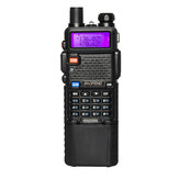Yükseltme BaoFeng UV-5R Walkie Talkie VH / UHF Çift İkili Band İki Yönlü Radyo Telsiz 3800mah Batarya