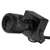 ブラケットネットワークカメラ付きの720P 1.0MPミニIPカメラONVIF 2.8-12mmマニュアルバリフォーカルズームレンズP2P