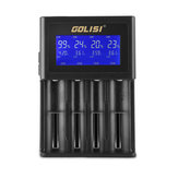 Golisi S4 HD LCD-Display Smart Li-Ionen Ni-cd/Ni-md/AAA/AA Batterieladegerät