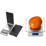 2 stücke DANIU 3000g 0,1g Digital Pocket Scale + DANIU Elektronische Tasche Mini Digital Gold Schmuck Waage 500g 0,01g