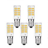 5 Pack E14 LED Bulb 5W 450lm Warm White 3000K Replace for 40W Halogen Incandescent Bulb 220-240V 360 ° Angle 33 SMD LEDs No Flicker Non-Dimmable for Bedroom Kitchen Home
