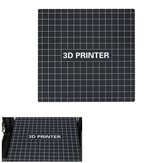 Creality Ender-3 3D Yazıcı Parçası İçin Yenilenmiş Arka Planlı 235 * 235mm Bitkisel Yatak Sıcak Yatak Platform Sticker Yeniden Kullanılabilir