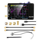NanoVNA-PCB Analyseur de réseau vectoriel numérique d'antenne MF HF VHF UHF de 10KHz à 1,5GHz avec support de carte SD de 32G