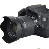 JJC EW-63C Lens Hood for Canon 100D/200D/750D/760D Lens 18-55 for STM Hood 58mm