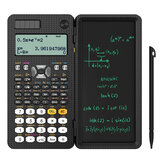 NEWYES 991ES 6,5-дюймовый научный калькулятор с ЖК-таблеткой для записей и 417-ю функциями, солнечная энергия, научные калькуляторы, блокнот, профессиональные складные калькуляторы для школьников и офисных сотрудников.