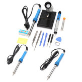14 in1 110V/220V 60W EU Plug Electric Soldering Iron Starter Tool Kit Set