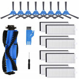 19pcs Replacements Brush Parts for Eufy RoboVac 11S RoboVac 30C RoboVac 30 RoboVac 15C Vacuum Cleaner Side Brushes*8 HEPA Filters*8 Main Brush*1 Cleaning Round Tool*1 Screwdriver*1