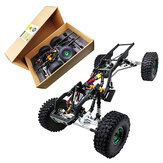 RhinoRC LCG Sporty Crawler Car With Metal Portal Axles AM32 80A ESC S12 Outrunner Rotor Power Chassis 1/10 Off-Road RC Car