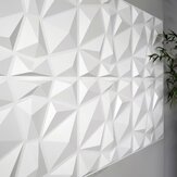 Ensemble de 12 panneaux muraux en PVC 3D avec effet relief pour la décoration intérieure 12x12 pouces