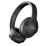 Fones de ouvido sem fio Picun ANC-05L com cancelamento ativo de ruído ANC, fones de ouvido Bluetooth com driver grande de 40 mm e bateria de longa duração de 1000 mAh, fones de ouvido portáteis