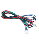 5X 1M 4-pin Steppermotor Kabel XH2.54 Mannelijk Compatibel Voor 3D-printer