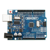 Плата разработки Geekcreit® UNOR3 ATmega328P без кабеля, совместима с официальными платами Arduin