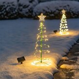 Kreatywne lampki choinkowe Świąteczna spiralna choinka LED Light Outdoor Christmas Tree Light Xmas Decor Noel