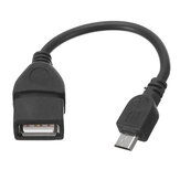 13,5cm nabíjecí kabel OTG s konektorem female to micro USB Pore pro tablet