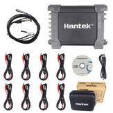 Hantek 1008C 8 Canales Generador Programable Automotriz Osciloscopio Digital Multímetro Almacenamiento en PC Osciloscopio USB con Sonda de Osciloscopio Automotriz HT25