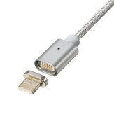Cable de carga y transferencia de datos magnético USB 2 en 1 para iPhone X 8/8Plus, Samsung S8 y Xiaomi Redmi Note