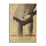 Sexsucht-Tagebuch-Poster aus Kraftpapier, DIY-Wandkunst-Poster, 21 Zoll x 14 Zoll