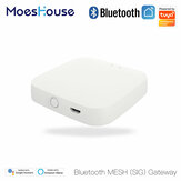 MOES Tuya Wireless Gateway Hub Wired Multi-mode Bridge Bluetooth Remote Controller Mesh Gateway Smart Life APP Alexa Google Home