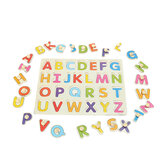 Alfabe ABC Ahşap Fındık Küp Oyuncak Çocuklar Çocuklar Öğrenme Eğitici Hediye