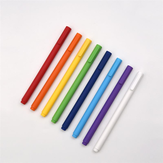 KACO 8 bolígrafos de gel coloridos 0.5mm Recarga de bolígrafo 8 unidades/paquete Bolígrafos de firma para estudiantes, escuela, oficina