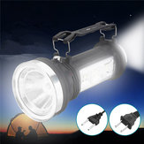Lanterna Da Campeggio Portatile Con Energia Solare, Luce LED Ricaricabile All'aperto, Lampada D'emergenza AC110-240V