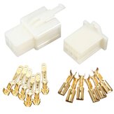 6 Way 2.8mm Connector Terminal Kit For Car Motorcycle Pin Blade Scooter ATV