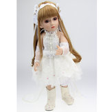 BJD Joints Кукла Girl White Princess Handmade Realistic Платье Play House Игрушки Подарки