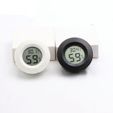 Mini LCD Dijital Termometre Higrometre Buzdolabı Dondurucu Sürüngen Akvaryum Sıcaklık Nem Ölçer Dedektörü Kapalı Termometre
