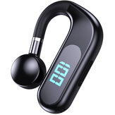 S30 Kemik İletim Kulaklık Bluetooth 5.3 HiFi Stereo 360° ACS Ses AAC SBC 3000mAh LED dijital ekran IP55 Su Geçirmez Spor Kulak kanca Kulaklık