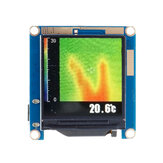 AMG8833 MLX90640 Termovisor de infravermelho infravermelho Matriz de medição de temperatura IR Imagem térmica Resolução 8x8 Módulo de exibição 7M
