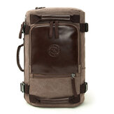 Canvas Large Capacity Retro Travel Backpack Laptop Crossbody Bag