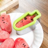 Cortador de melancia em forma de picolé, fatiador de frutas e legumes, utensílio de cozinha, cor aleatória