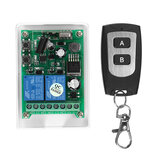 Interruptor de Controle Remoto Wireless DC 12V 24V 48V 433MHz/Placa de Controle de Acesso Receptor sem Fio