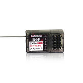 Récepteur Radiolink R6F V2 2.4G 6CH sans gyro pour émetteur RC4GS RC6GS V1 V2 Voiture Bateau Modèle Pièces de Rechange