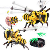 SEMBO Honeybee KÉMÉNYEZDDIY Poszméh Jármű Repülési Rovar Építőkocka Játékok Ajándék Díszek