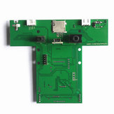 FrSky Taranis X9D Plus Painel de peças de transmissor com módulo XJT integrado para RC Drone FPV Racing