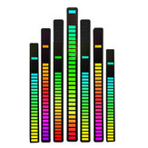 Niveles de música RGB Coger Ritmo Luz Electrónico Audio Control Espectro Escritorio de Música Luz de Atmosfera