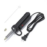 Handskit 110V/220V Electric Tin Sucker Dual-Use Electric Soldering Iron Gun Electric Heat Suction Tin Pump Electronic Dismantling Repair with 4 Suction Head
