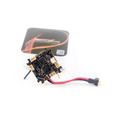 25.5x25.5mm Happymodel Crazybee X V1.0 F4 OSD Flight Controller 1-2S AIO 5A BL_S 4in1 ESC & 40CH 25mW VTX & متوافق Frsky D8 / D16 RX لـ Whoop RC Drone FPV Racing