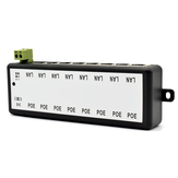 8 Channel CCTV  POE Synthesizer Combiner POE Power Supply Module for Surveillance IP Cameras 