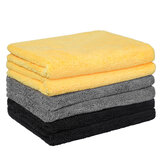 Juego de 6 toallas de limpieza de coche de microfibra suave y cómoda de alta calidad de 16x32 pulgadas de grosor super