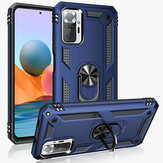 Bakeey for Xiaomi Redmi Note 10 Pro/ Redmi Note 10 Pro Max Case Armor Bumpers Shockproof Magnetic with 360 Rotation Finger Ring Holder Stand PC Protective Case Non-Original