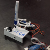 Plotclock Manipulator Drawing Robot Robotic Clock with  Controller
