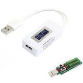 Ψηφιακός εμφανιστής USB δοκιμαστής ρεύματος τάσης φορτιστή χωρητικότητας ανιχνευτή ισχύος τράπεζας ενέργειας μπαταίντικτα αντίσταση φόρτισης