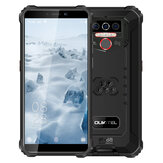 OUKITEL WP5 Global Version 5,5 Zoll IP68 Wasserdicht 8000mAh Android 10 13MP Dreifach-Rückfahrkamera 4GB 32GB MT6761 4G Robustes Smartphone