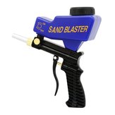 Pistola de chorro de arena con alimentación por gravedad, chorro de arena aéreo, herramientas para eliminar el óxido, herramienta de chorro de arena