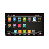 PX6 10.1 Inch 1 DIN 4 + 32G voor Android 9.0 Auto MP5 speler 8 Core Touchscreen bluetooth RDS Radio GPS met Carema